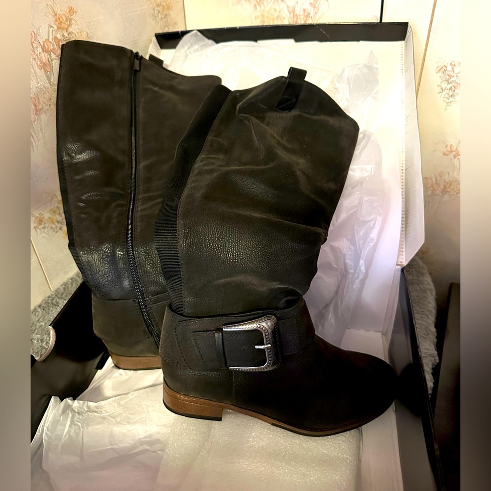 Torrid Black Heeled Boots